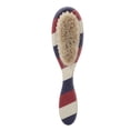 thumbnail image 1 of Cepillo de barba para hombre, cepillo de barba portátil con mango a rayas, cepillo de limpieza suave., 1 of 14