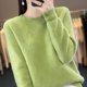 thumbnail image 1 of 2024 New Autumn and Winter Cashmere Sweater Women O-Neck Pullover Sweater Warm Loose Cashmere Sweater Women, 1 of 4