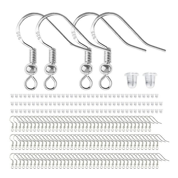 Earring hooks sterling silver best sale