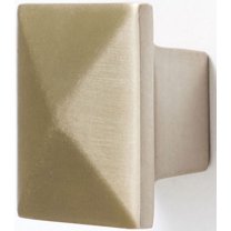 Ariel K111-1 Preston 1-1/8" Square Cabinet Knob - Brass