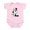 Petal Pink, variant on CafePress - Olde English Bulldogge Infant Bodysuit - Baby Light Bodysuit, Size Newborn - 24 Months
