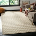 thumbnail image 4 of SAFAVIEH Dhurries Karissa Geometric Area Rug, Beige/Ivory, 4' x 6', 4 of 5