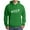 Green, variant on TeeStars Men's - Evolution Of Skate Hoodie XX-Large Green