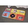thumbnail image 2 of Tendance Printed Microfiber Mat Bath Rug VINTAGE HOME multicolored 17 W x 29.5 L, 2 of 3