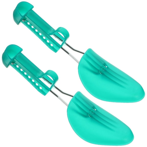 WHAMVOX Green Plastic Shoe Expander for Shaping Adjustable Women's Shoe Stretcher Keeps Boots Comfortable 1 Pair