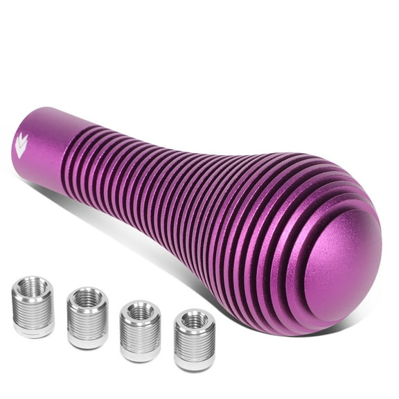 NRG Shift Knob Heat Sink Bubble Head Short Purple