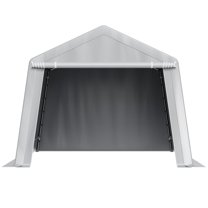 Dranite 10x10 ft Outdoor Storage Shelter Shed, Waterproof & Portable Instant Canopy, Heavy-Duty Carport Tent for Car, SUV, and Equipment