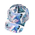 thumbnail image 2 of Lilo y Stitch Gorra de Béisbol para Hombres, Mujeres y Niños, Gorra Clásica de Visera Plana, Gorra Hip Hop Trucker, Snapback Ajustable, 2 of 5