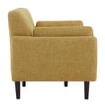 thumbnail image 3 of CHITA Mid-Century Modern Sofa, Fabric Couch for Living Room with Solid Wood Leg, 73''W, Mustard Yellow, 3 of 12