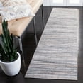 thumbnail image 2 of SAFAVIEH Sonoma Lucius Striped Runner Rug, Grey/Ivory, 2'2" x 9', 2 of 8