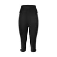 thumbnail image 3 of WILLBEST Leggings Deportivos Informales con Estampado de Rugby para Mujer, Pantalones de Yoga, Cintura Alta, Elásticos, para Correr, Gimnasio Y Fitness. XXXGrande, 3 of 3