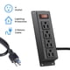 thumbnail image 4 of Power Strip ICEELEC de 4 salidas con cable de 10 pies, 2 unidades, color negro, 4 of 5