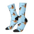 thumbnail image 1 of Lukts Chaussettes Motif Berger Allemand pour Femmes, Chaussettes Mi-Mollet Douces et Anti-Humidité, 1 of 6