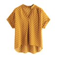 thumbnail image 1 of Camisetas de lunares Yinane talla grande sueltas para mujer L-3XL, 1 of 8