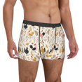 thumbnail image 4 of Cauagu Cartoon Chickens Print Boxer Briefs for Men,Comfortable Breathable Men's Underwear Moisture Wicking Underpants -XX-Large, 4 of 8