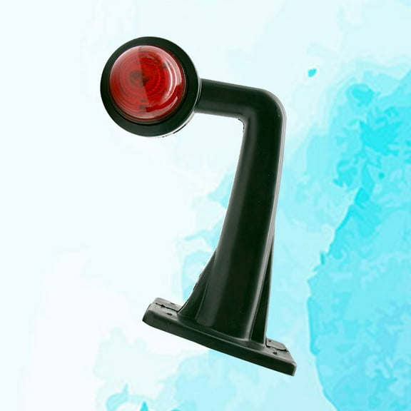 MLINS 2Pcs Set Driving Light for Utility Trailer Lights in Black with Led