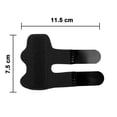 thumbnail image 4 of 2 pcs Finger Support Splints, Finger Brace Stabilizer for Broken Finger, Straightening, Arthritis, Injured Finger - Black, 4 of 8