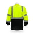 thumbnail image 5 of Radyan 2-Tones Mesh Reflective Long Sleeve Safety T-Shirt - 12 Pack, 100% Polyester, Size: Adult, 5 of 5