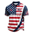 thumbnail image 2 of 2026 New Mens USA Soccer Jersey T-Shirt Printed, United States Jersey Soccer, Crew Neck Short Sleeve Match Day Sweat Resistant Football Training Shirts for Adult(Sky Blue, 2XL), 2 of 4