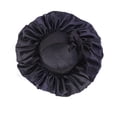 thumbnail image 2 of Gorro para dormir de noche de para mujer, gorro para el cabello, Negro Hugo Gorro de dormir Satin Bonnets, 2 of 8