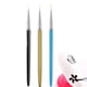 thumbnail image 1 of 3 pinceles delineadores para uñas, pinceles de nailon para diseño de uñas con pintura en gel UV, rotuladores para pintar uñas, 1 of 6