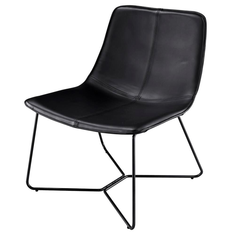 Heavenly Collection Black Accent Chair