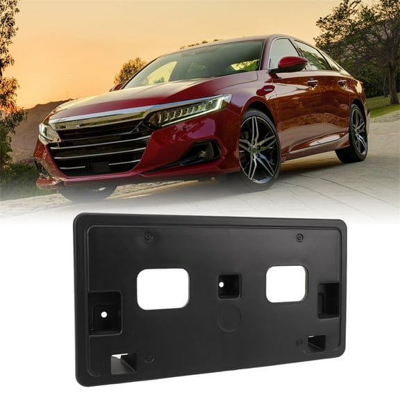 Furulu Front License Plate Bracket Holder Kit For Honda Accord 2021-2022 4Dr