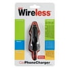 Just Wireless Car Charger for Nokia/LG/Motorola/Sony with 4 Connectors - Black