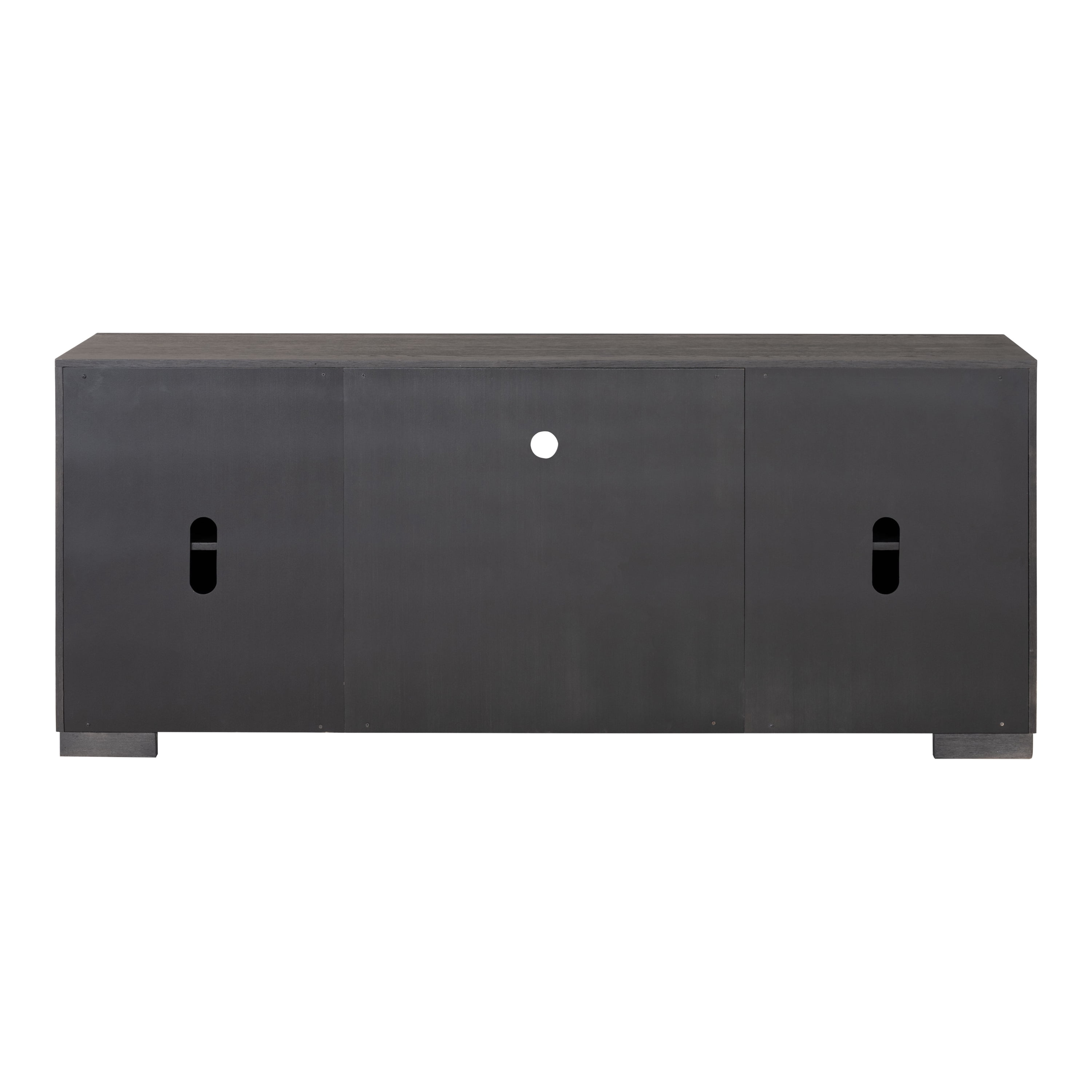 Furniture of America Direx Modern Television Stand for TVs up to 80”, Weathered Black