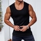 thumbnail image 4 of Ropa de gimnasio para hombre, camiseta interior sin mangas para culturismo, chaleco muscular de algodón sólido, camiseta sin mangas para Fitness, 2023, 4 of 4