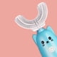 thumbnail image 2 of Cepillo De Dientes Automático Para Niños En Forma De U Cepillo Eléctrico Alimentado Por Batería (Azul), 2 of 5