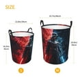 thumbnail image 5 of Darth Vader Fabric Laundry Basket with Handles,Waterproof Laundry Hamper, Laundry Bag, Clothes Hamper, Collapsible Laundry Basket Easy Storage, 5 of 7