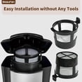 thumbnail image 3 of 1 Pack Reusable Coffee Filter Compatible with BLACK+DECKER CM618 Single Serve Coffee Maker, 3 of 6