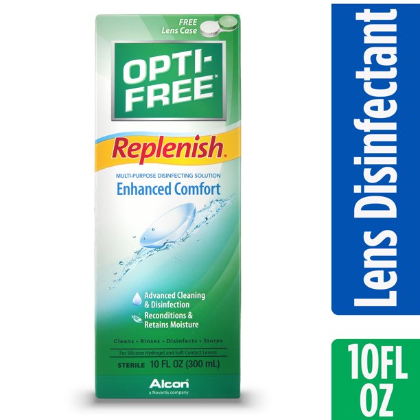 OptiFree Replenish Contact Lens Solution Multipurpose Disinfecting