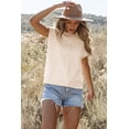 thumbnail image 1 of a.Jesdani Chic Beige Cable Vest - Cozy, Flowy Dolman for Everyday Elegance, 1 of 8