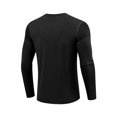 thumbnail image 6 of Long-Sleeve T-Shirt for Men Casual Fashion Crew Neck Upf 50+ Sun Protection T Shirts Moisture Wicking Slim Fit T-Shirts for Outdoor Sports Black S, 6 of 7