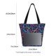 thumbnail image 3 of Balery Multicolor Bowling Bolsa de Hombro con Diseño, Bolsa Grande y Duradera, Bolsa Versátil para Compras, 3 of 6