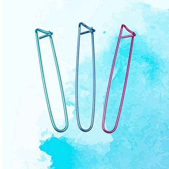 WHAMVOX  10 Pcs Stitch Holders for Knitting Kintting Hooks Crochet Locking