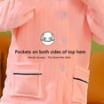thumbnail image 4 of Kids Pajama Set Boys Girls Flannel Loungwear Long Sleeve Warm Sleep Shirt Top+Pants 2-Piece Set, 4 of 9