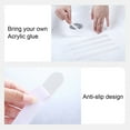 thumbnail image 6 of ievspot 1 Pack Anti-Slip Strips,Safety Glow Shower Treads Stickers,Bathtub Non Slip Stickers,Anti Skid Tape for Shower,Tub,Steps,Floor-Strength Adhesive Grip Appliques, 6 of 8