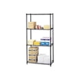 thumbnail image 1 of Safco Commercial - Étagère - 4 Tablettes - Acier - Noir, 1 of 5