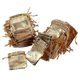 thumbnail image 1 of 100Pcs Gold Foil Organza Bag Candy Bags Gift Packaging Bags 5x7Cm, 1 of 5