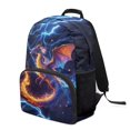 thumbnail image 2 of Uorisanigo Lightning Dragon School Backpack for Kids 5-12, 17 Inch Lightweight Bookbag with Side Water Bottle Holders, for Preschool Kindergarten and Back to School, 2 of 7
