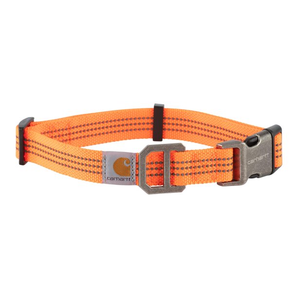 Collar para perro Carhartt, totalmente ajustable, con correas de nailon reflectantes