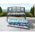 thumbnail image 2 of BrylaneHome Steel Garden Bench, 2 of 3