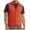 Orange, variant on DailyWear Mens Full-Zip Plush Polar Fleece Vest