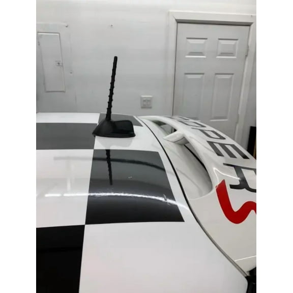 7" inch Short Rubber Spiral Antenna Mast Radio AM/FM for MINI COOPER 2002-2024 New