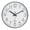 Style 2, variant on Cterwk 8 Inch Small Wall Clock Silent Clock Battery Operated Classic Decorative Clock for Classroom, Living Room, Office, Bedroom, School, Hotel
