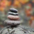 thumbnail image 1 of Coloured Rocks in A Pile - Thunder Bay Ontario Canada Poster Print - 24 x 24 in. - Large, 1 of 1
