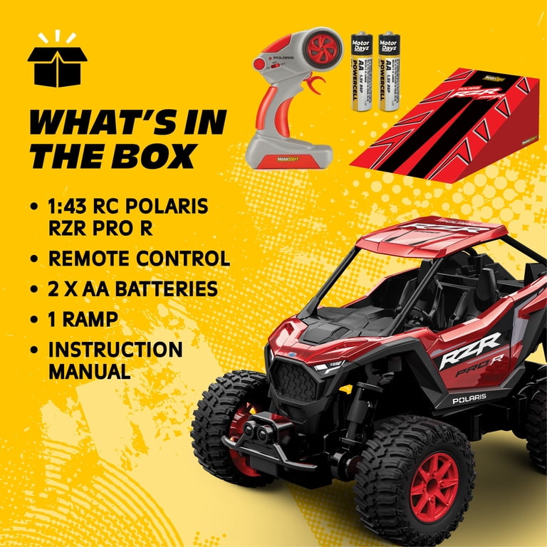 MotorDayz 1:43 Remote Control Polaris RZR Buggy photo 6